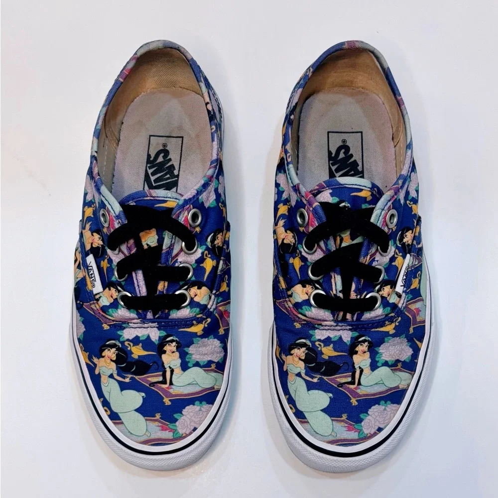 LIMITED EDITION Princess Jasmine Vans Sneakers - Picture 2 of 6